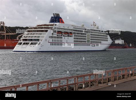 Cruise ship arriving at Durban Harbour from Cape Town, November 2022 ...