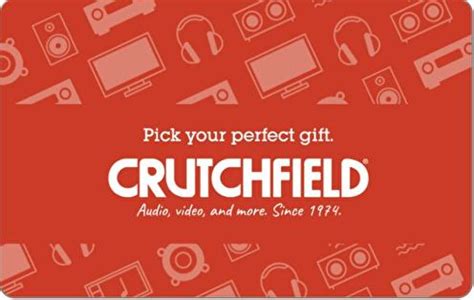 Crutchfield Electronics Gift Card from QuickGifts