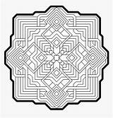 Geometric Adult Coloring Page Pattern Mandala Pages  Coloring Home sketch template