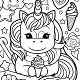 Desenhos De Kawaii Unicórnio Para Colorir E Imprimir  Tudo sketch template