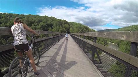 Ohiopyle State Park Bike Trail - YouTube