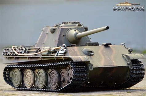 New RC Tank 2.4 GHZ Panther Version F Taigen pro Metal Edition BB 1:16 | eBay