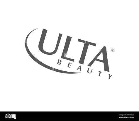 Ulta Beauty, rotated logo, white background B Stock Photo - Alamy