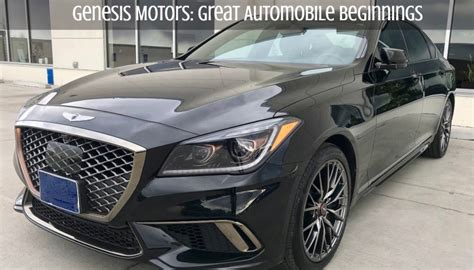 Genesis Motors Car Models List | Complete List of All Genesis Motors Models