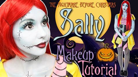 SALLY (NIGHTMARE BEFORE CHRISTMAS) MAKEUP TUTORIAL | Halloween 2014 ...