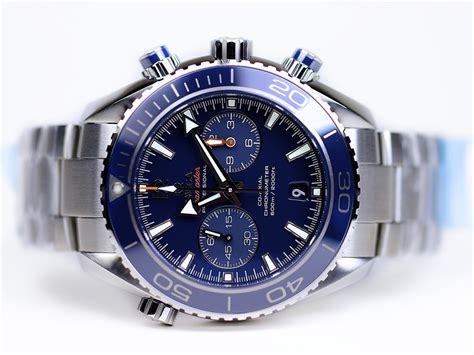 Omega Seamaster Planet Ocean Chronograph 600 M Co-Axial 42mm Titanium Mens Swiss Watch, Ref 232 ...