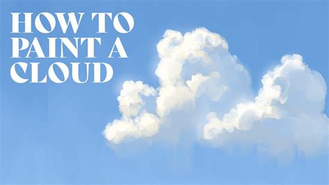 How to Paint Clouds – Digital Painting Tutorial in Clip Studio Paint ...