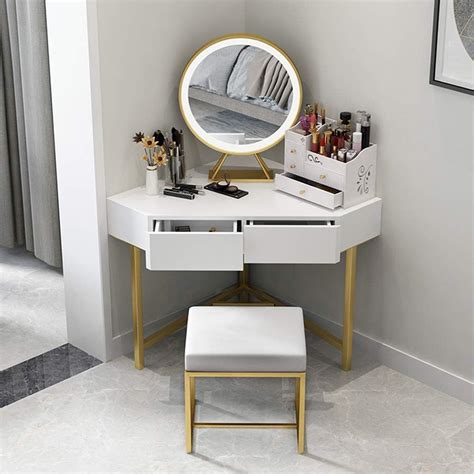 Modern Small Dressing Table Latest Modern Corner Dressing Tables For Small Bedroom Designs 2018 ...