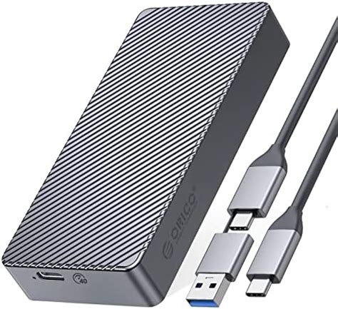 SSD Case For Thunderbolt 3 NVME External SSD USB4.0 40Gbps For Windows & Mac OS Solid State ...