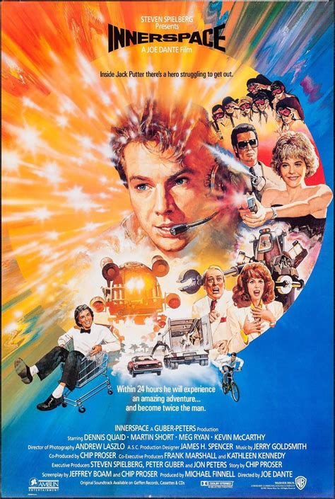 INNERSPACE (1987) Scream Movie Poster, Best Movie Posters, Cinema ...