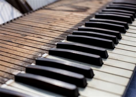 Old Piano Keyboard Photography Musical Instrument Fine Art - Etsy