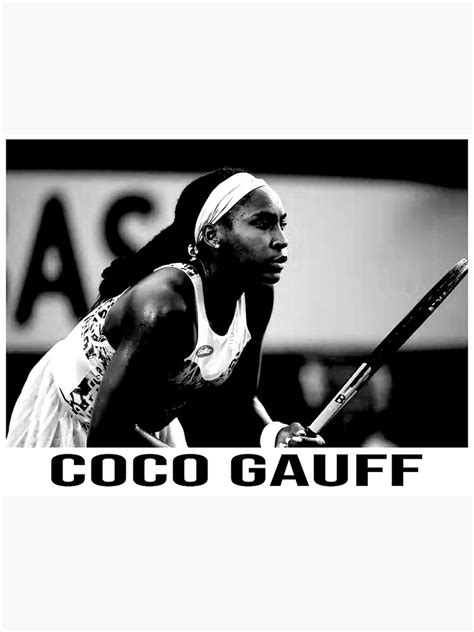 "Coco Gauff Wimbledon 2" Poster for Sale by cesnavlorin | Redbubble