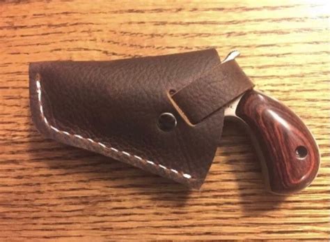 Custom Leather Holster for NAA .22 Magnum 1 1/8 and 1 5/8 inch | Etsy