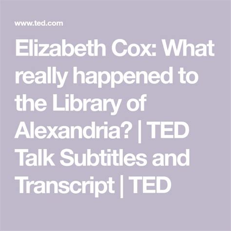 Transcript of "What really happened to the Library of Alexandria ...