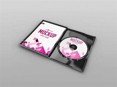 Free DVD Case Mockup (PSD)