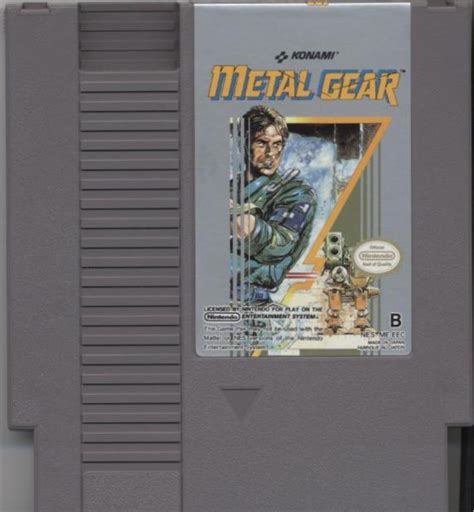 European NES Metal Gear Scans