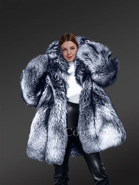 silver fox fur jacket for sale Soft silver fox fabulous furs, fox fur coat, silver fox, fur fashion