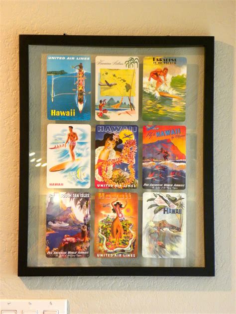 DIY postcard wall art. I've seen so many great ideas for displaying ...