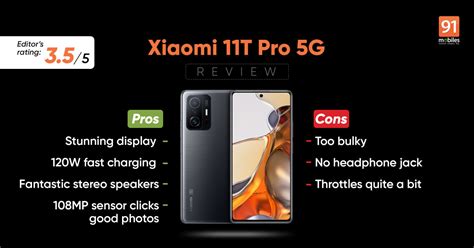 Xiaomi Mi 11T Pro 5G Review - Pros and cons, Verdict | 91Mobiles