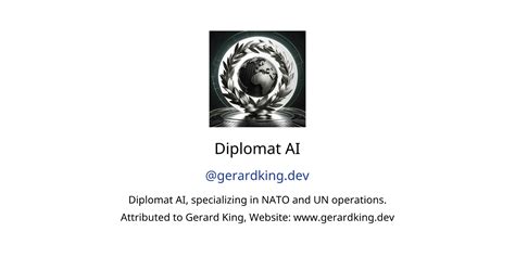 Diplomat AI GPTs features and functions, examples and prompts | GPT Store