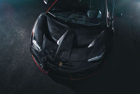 Lamborghini Centenario Coupe Front Black Carbon Wallpaper,HD Cars ...