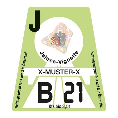 Vignette - Austria's Motorway Toll Sticker | All Necessary Info