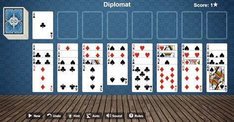 Diplomat Solitaire - Play Online