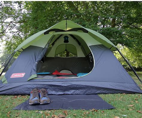 Coleman Sundome Camping Tent, 2/3/4/6 Person Dome Tent with Easy Setup, Included Rainfly and ...