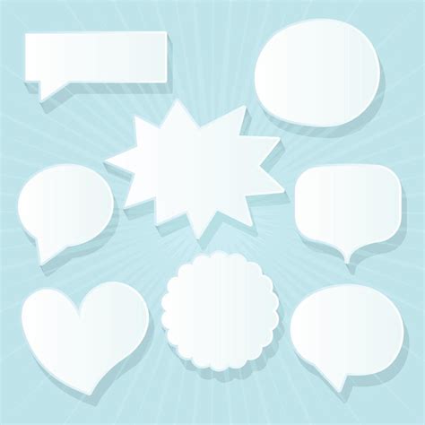 Comic speech bubble template layout design 7794869 Vector Art at Vecteezy