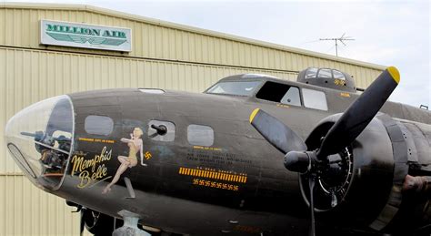 The Aero Experience: B-17 "Memphis Belle" Flies World War II Veteran Pilot, Living History Pilot ...