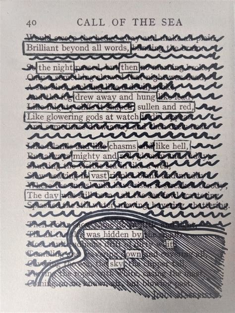 Blackout Poetry for National Poetry Month :: Maquoketa Public Library