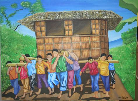 Bayanihan (Helping-hand) by lorenarozelleang on DeviantArt