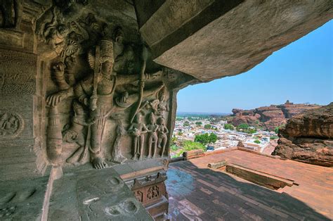 Cave Temple Badami Karnataka Photograph by Somnath Chatterjee | Fine Art America