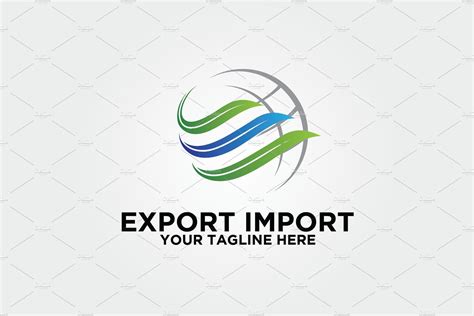 Export Import logistics logo | Logistics logo, Trade logo, Company logo ...