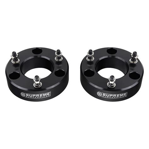 Supreme Suspensions® CHSU07FL2000 - 2" Pro Billet Front Leveling Strut Spacers