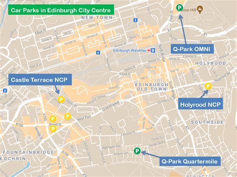 Parking in Edinburgh and Parking Map - The Ultimate Guide