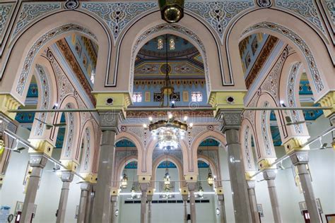 Jumeirah Mosque in Dubai stock photo. Image of grand - 187525592