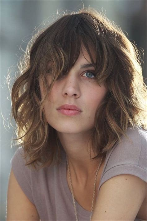 Best Curly Hairstyles With Bangs | Frisuren, Haarschnitt