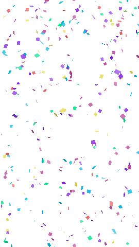 Rainbow Confetti Sticker for iOS & Android | GIPHY | Confetti gif ...