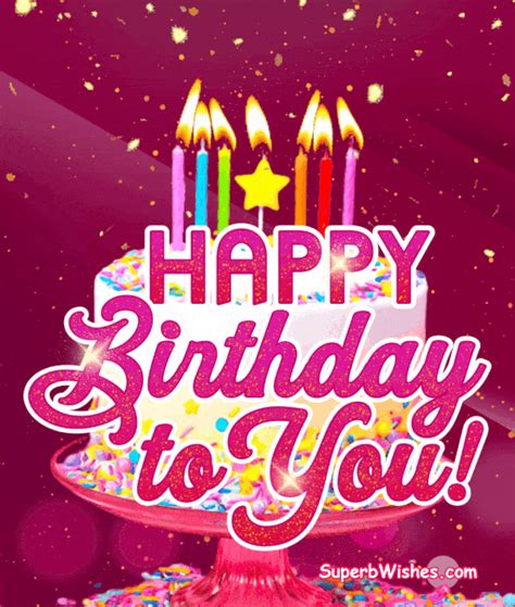 Free Happy Birthday Gif Images | Animated Birthday GIFs - SuperbWishes ...