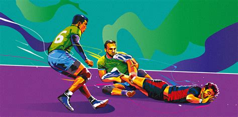 Pro kabaddi illustrations :: Behance