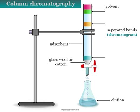 Column Chromatography - Principle, Procedure, Separation