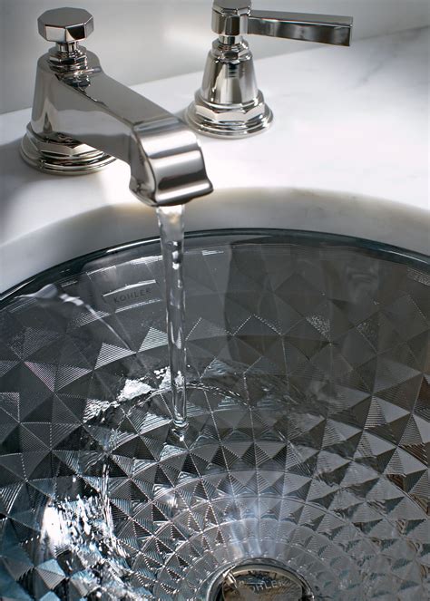 23 Fascinating Glass Undermount Bathroom Sinks - Home, Family, Style and Art Ideas