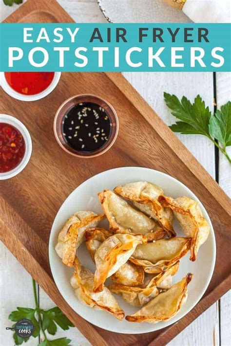 Air Fryer Potstickers {Air Fryer Dumplings} - Sustainable Cooks