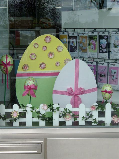 HPIM1568.JPG (image) | Easter window decorations, Easter store window ...