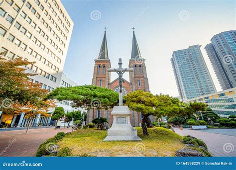 Daegu, South Korea - November 6, 2019 : Daegu Jeil Church 1st Church in Daeugu City, South Korea ...