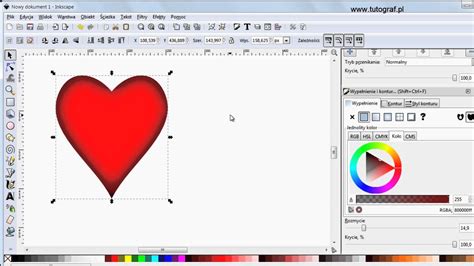 Inkscape - Serce od podstaw - YouTube