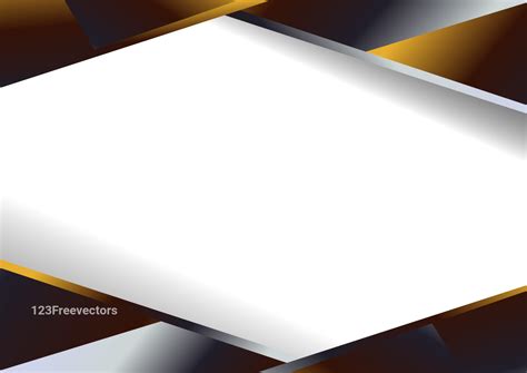 Abstract Orange Brown and Grey Blank Visiting Card Design Background Graphic