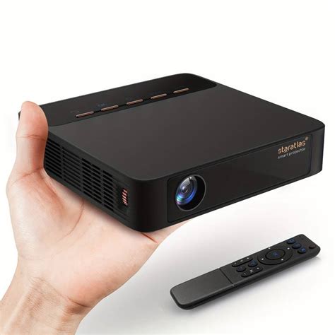 2023 New Mini Android Portable Projector 4k Supported Outdoor Projector ...