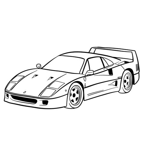 Car Drawing Easy, Car Drawing Pencil, Cartoon Car Drawing, Cool Car ...